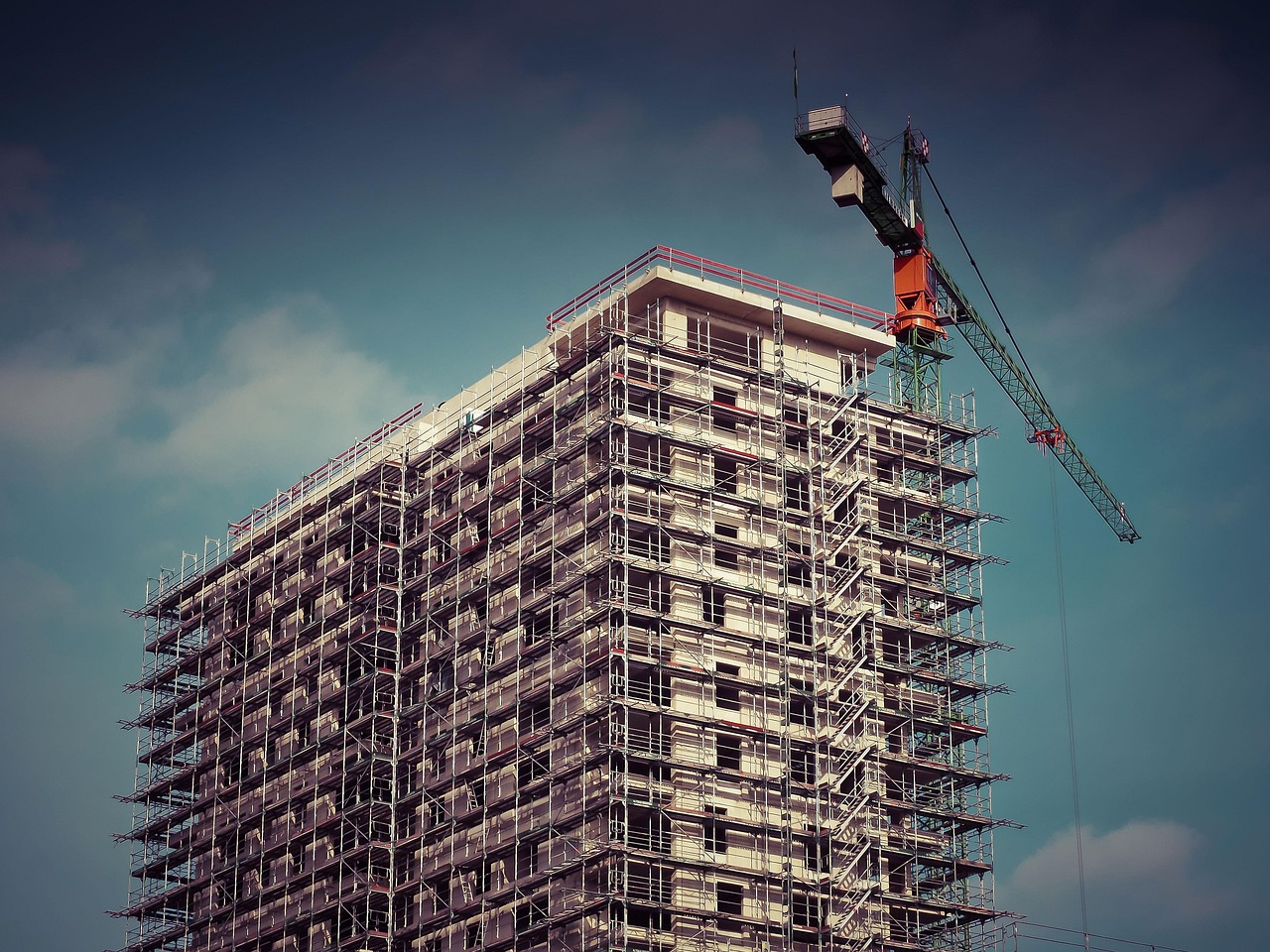 Immeuble en construction